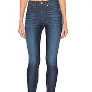 Women Rag & Bone 10 Inch Skinny Jean Stretch Denim Arlington Size 29